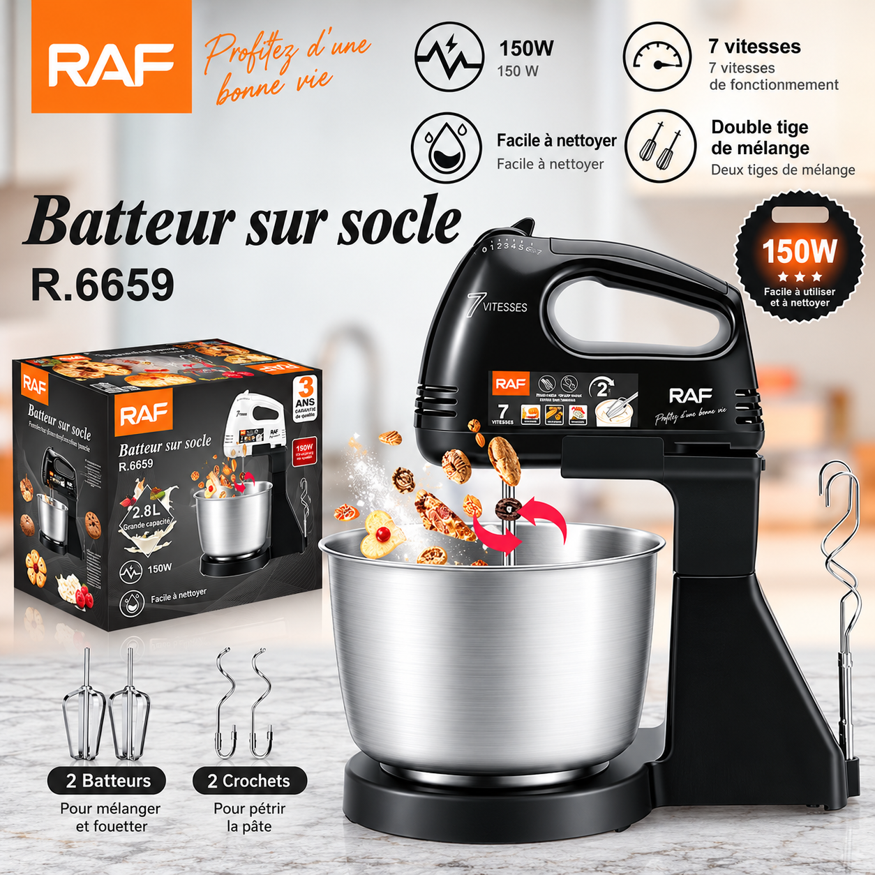 Batteur sur socle RAF R.6659
